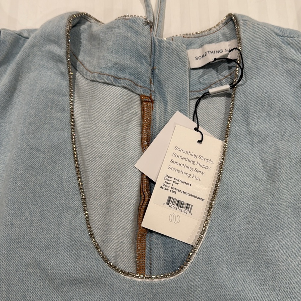 NWT‎ ‘Something Navy’ Spencer Embellished Dress - Picture 16 of 17
